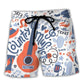 Country Guitar Music Festival Vibes – Beach Short