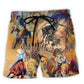 Cowboy Rodeo Vintage Classic Art – Beach Short