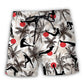 Pilates Tropical Tree Wellness Art – Beach Short
