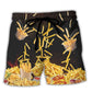 French Fries Fast Food Art – Beach Short