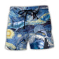 Dolphin Friendship Ocean Life Art – Beach Short