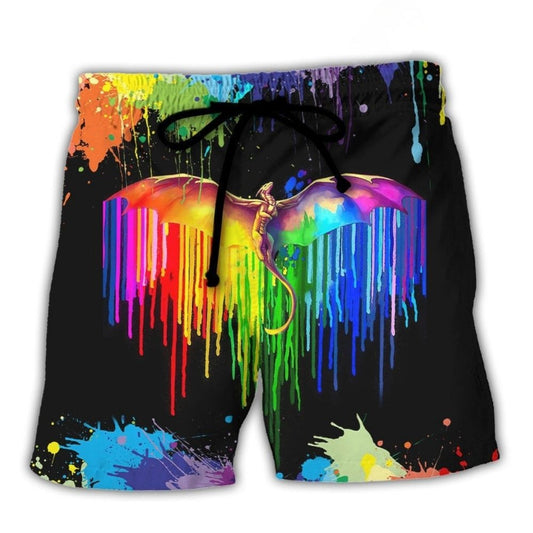 Pride Dragon Color Of Happiness – Beach Short