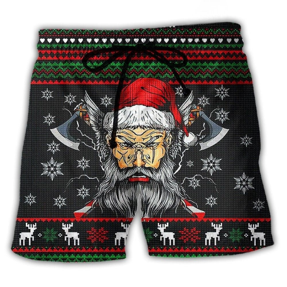 Valhalla Skull Warrior Art – Beach Short