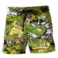 Crocodile Feeling The Vibe Art – Beach Short