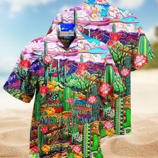 Cactus Flower Field Edition – Hawaiian Shirt