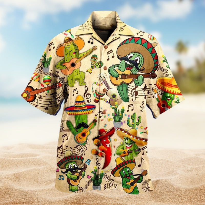 Cactus Love Music Limited Edition – Hawaiian Shirt