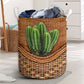 Cactus Rattan Teaxture - Laundry Basket - Owls Matrix LTD
