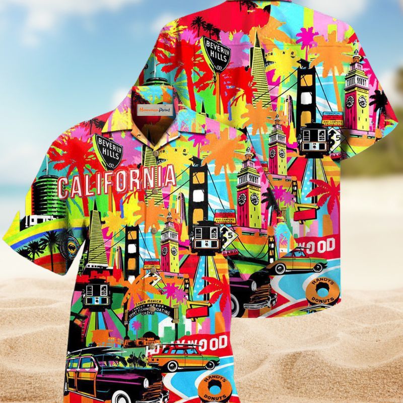 California Summer Time Edition – Hawaiian Shirt