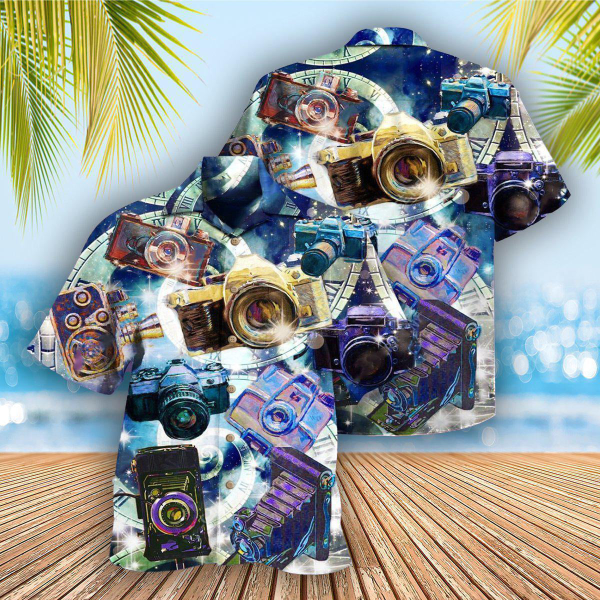 Camera Life Good Memories Vintage Style - Hawaiian Shirt
