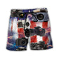Camera Independence Day Design – Beach Short