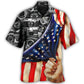 Patriotic Camera Photography - Hawaiian Shirt