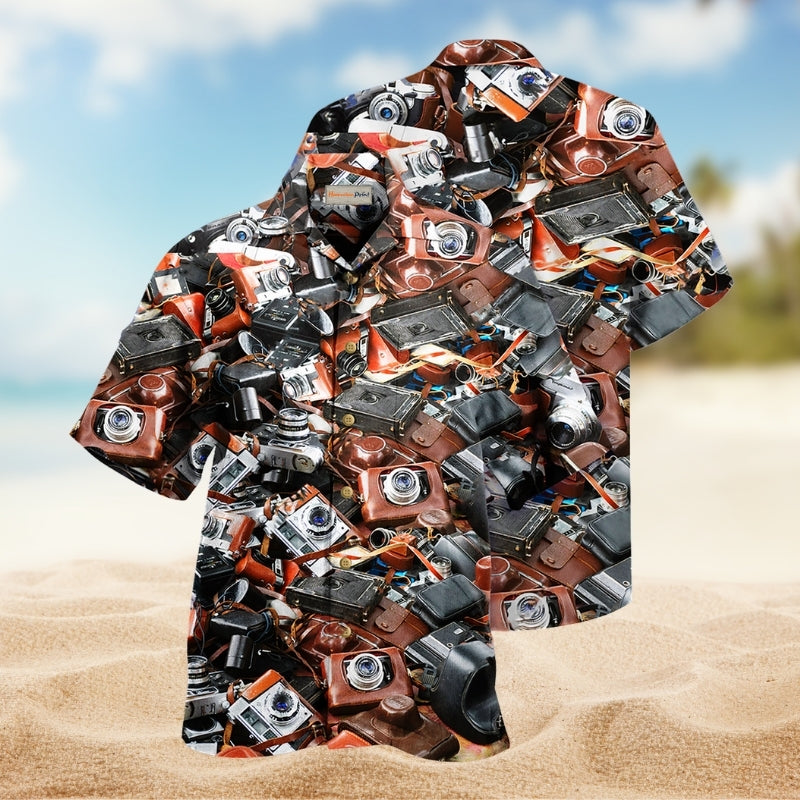 Camera Retro Love Life Limited Edition – Hawaiian Shirt