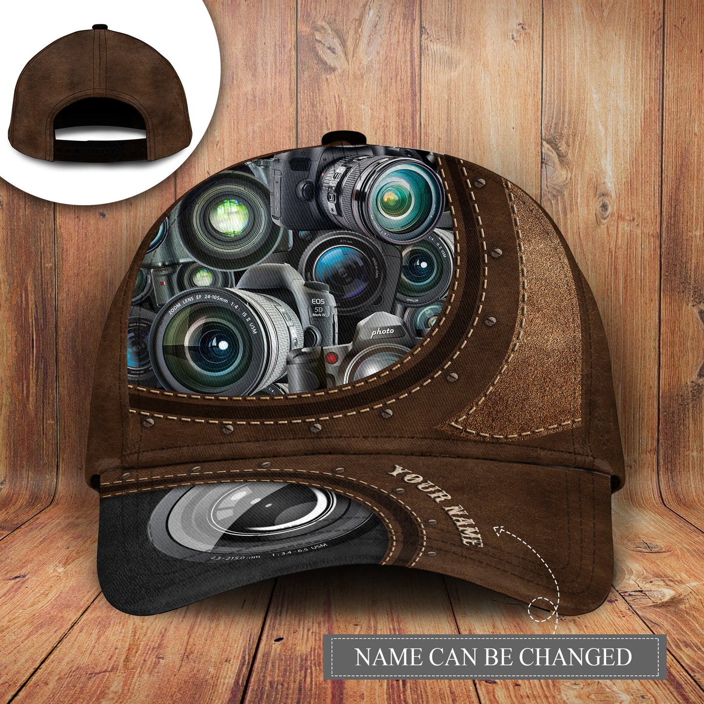 Camera All I Need Is My Camera Personalized – Classic Cap