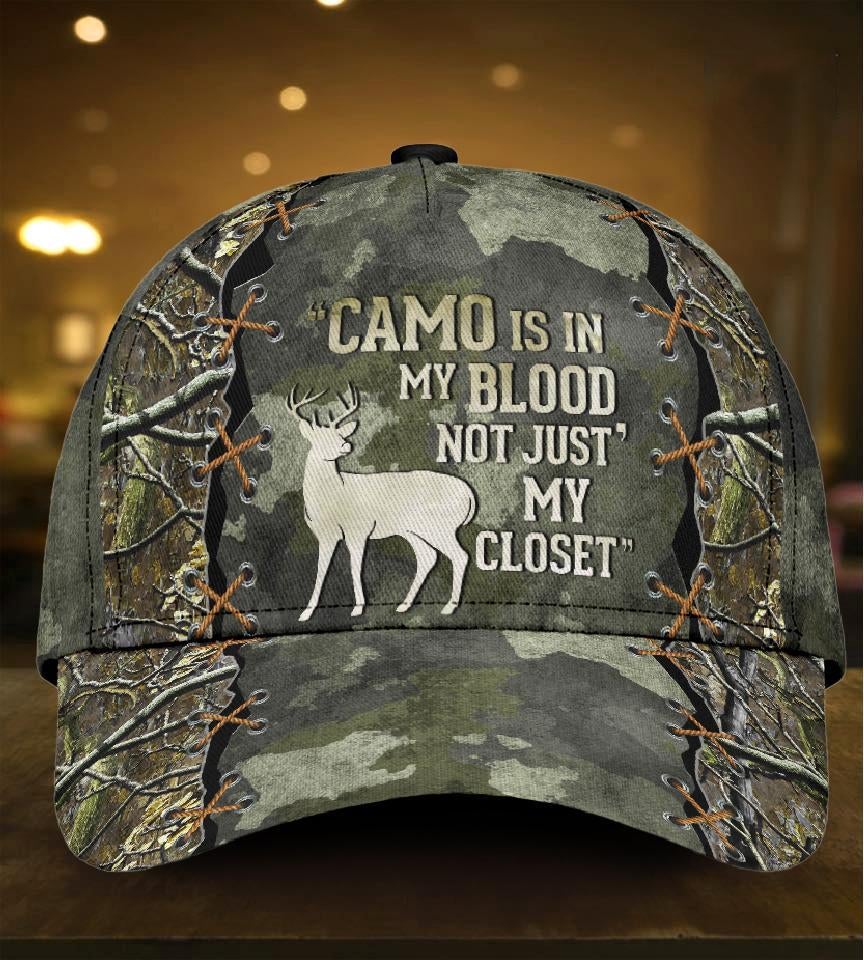 Camo Deer Hunting 3D Print – Classic Cap