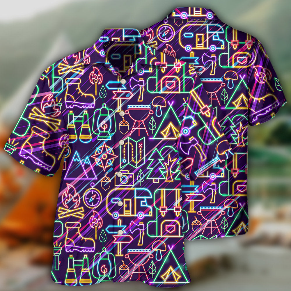 Camping Stunning Outdoor Style – Hawaiian Shirt