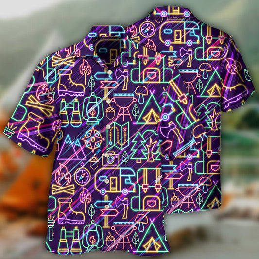 Camping Stunning Outdoor Style – Hawaiian Shirt