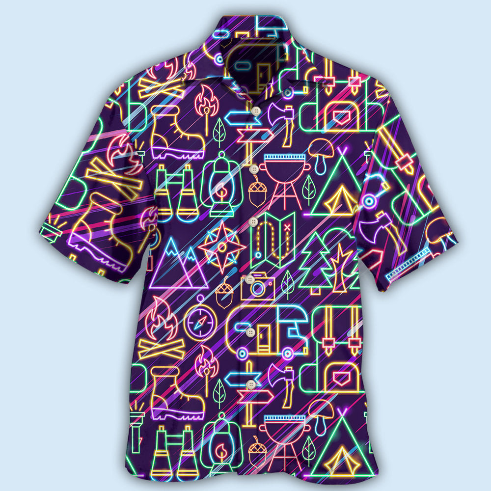 Camping Stunning Outdoor Style – Hawaiian Shirt