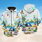 Camping Get High Humor Art – 3D Hoodie