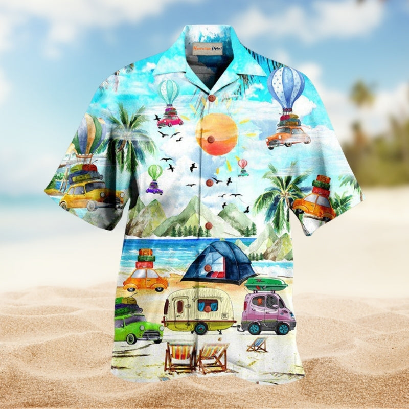 Camping Get High With Nature Edition – Hawaiian Shirt