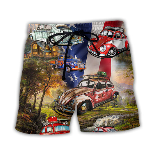 Camping Independence Day Style – Beach Short