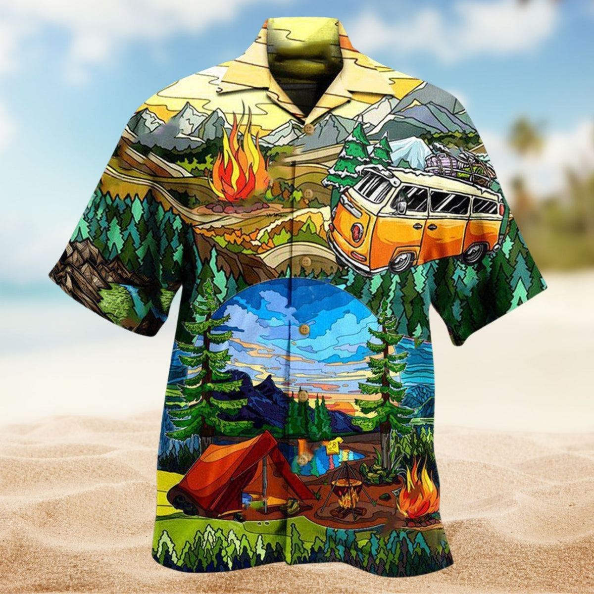 Camping Life Is Best Edition – Hawaiian Shirt