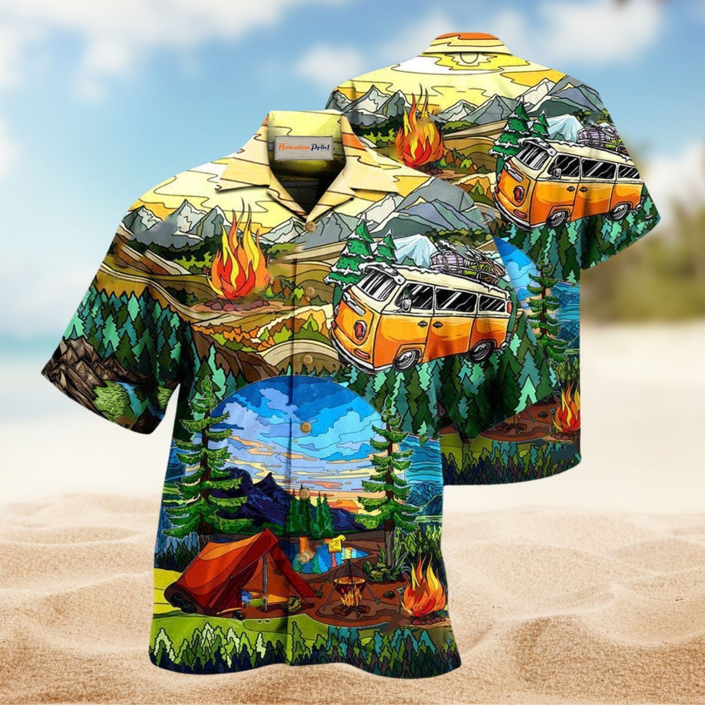 Camping Life Is Best Edition – Hawaiian Shirt