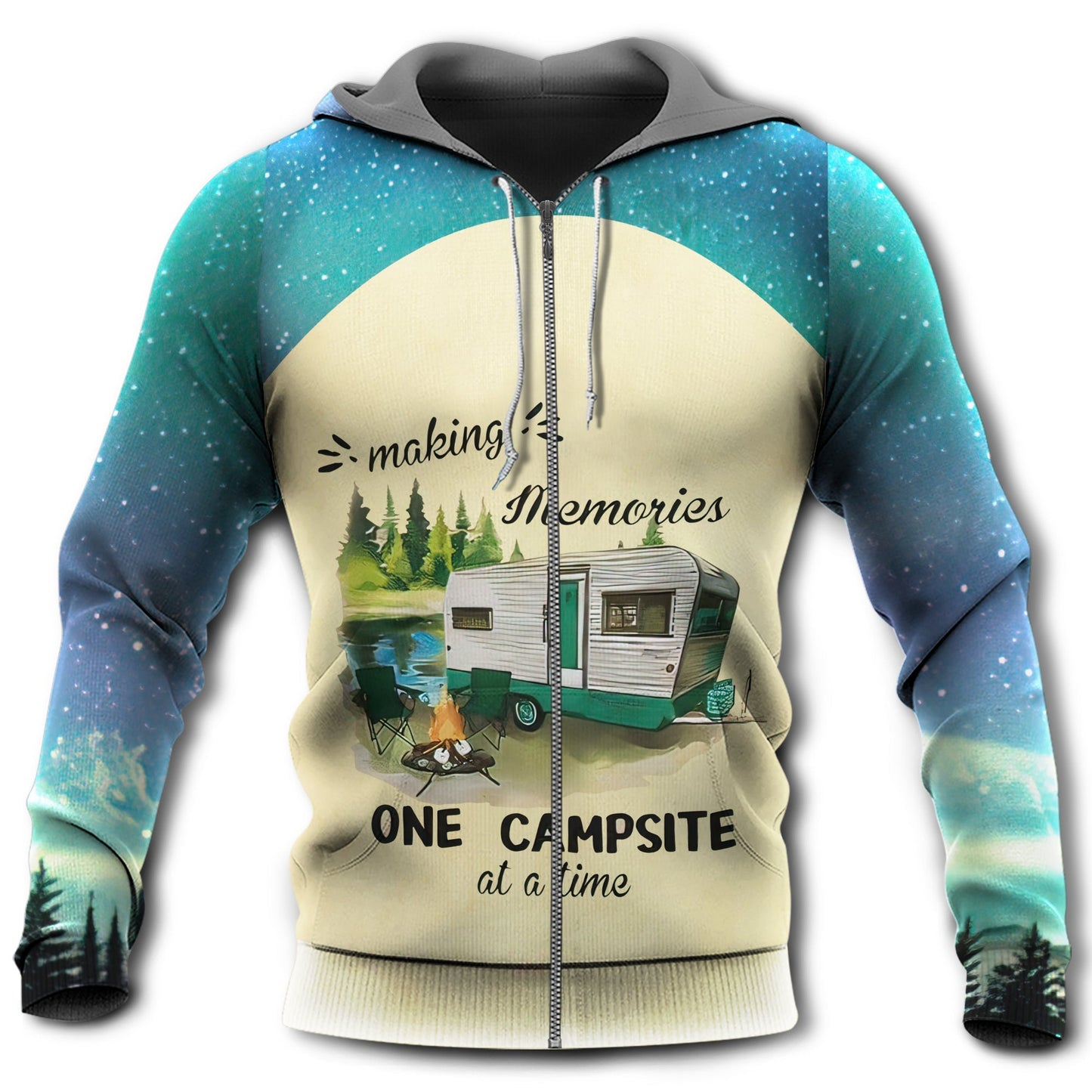 Camping Make Memories Outdoors - 3D Hoodie