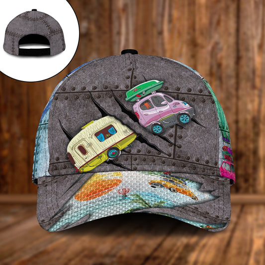 Camping Get High Outdoor Humor Style – Classic Cap