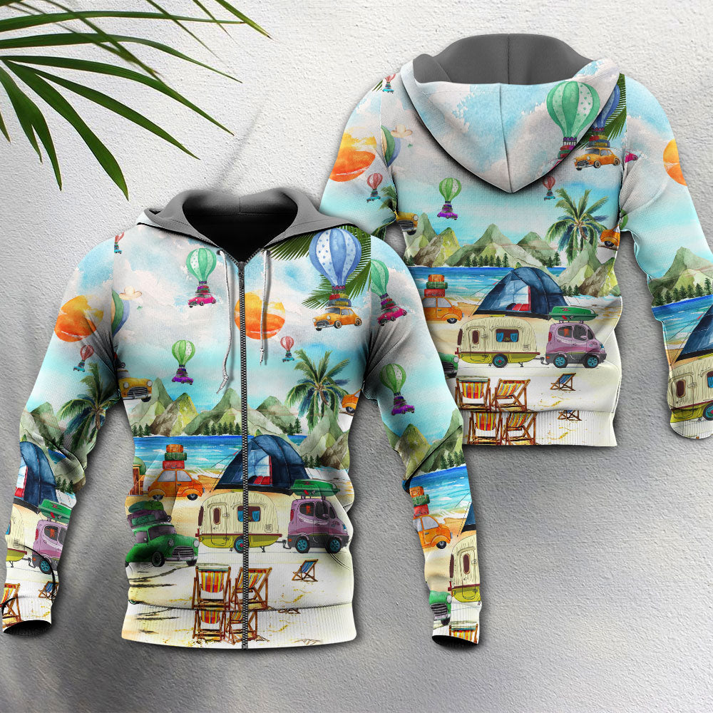 Camping Good Vibes Style - 3D Hoodie2