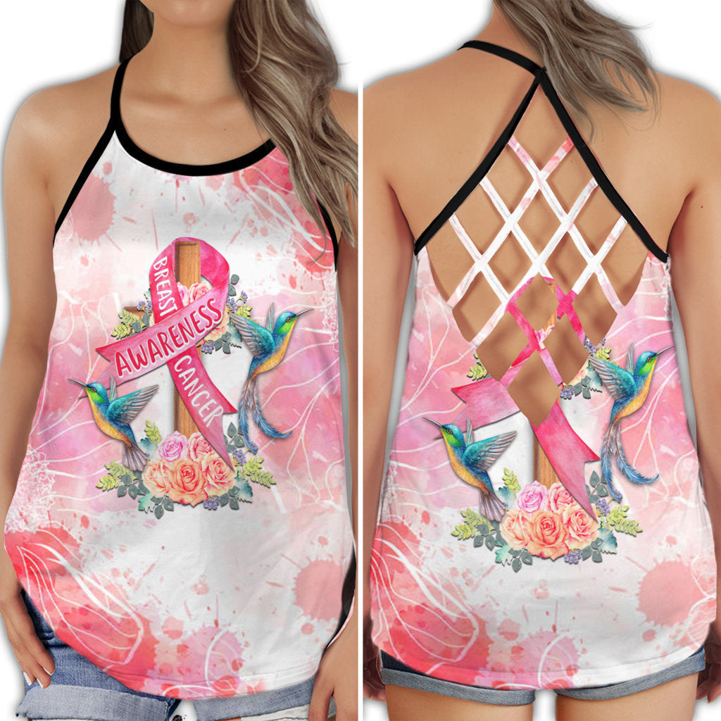 Breast Cancer Believe Strong Pink Edition – Hollow Tank Top