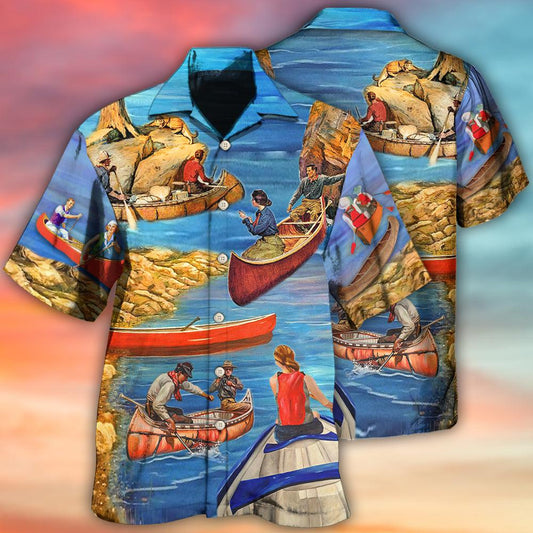 Canoe Cool Outdoor Style – Hawaiian Shirt