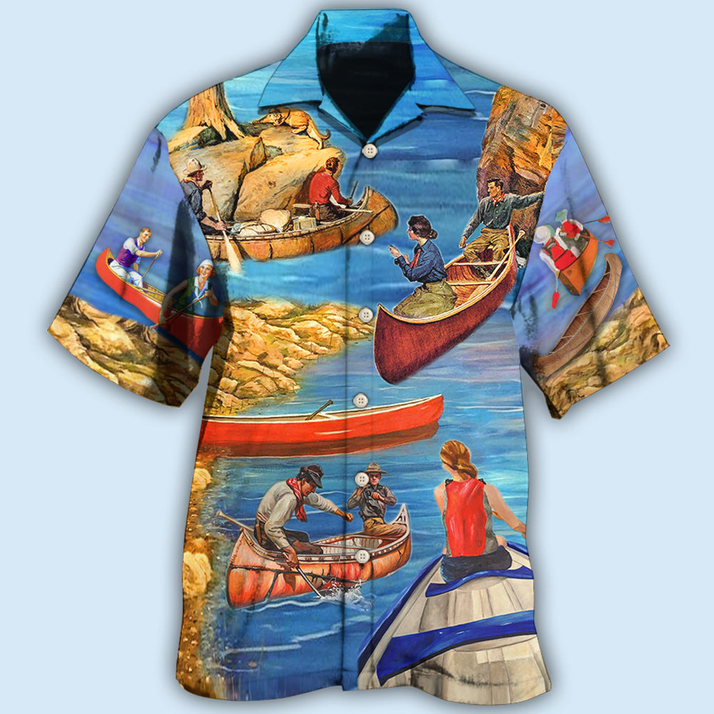 Canoe Cool Outdoor Style – Hawaiian Shirt