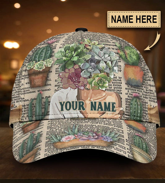 Custom Gardening Personalized Name – Classic Cap