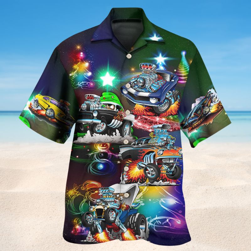 Car Christmas Style – Hawaiian Shirt