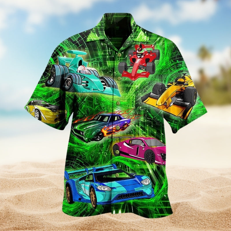 Car Color Love Green Limited Edition – Hawaiian Shirt