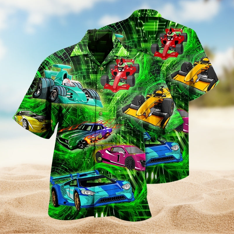 Car Color Love Green Limited Edition – Hawaiian Shirt