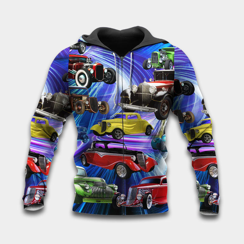 Car Green Red Dream Art – 3D Hoodie