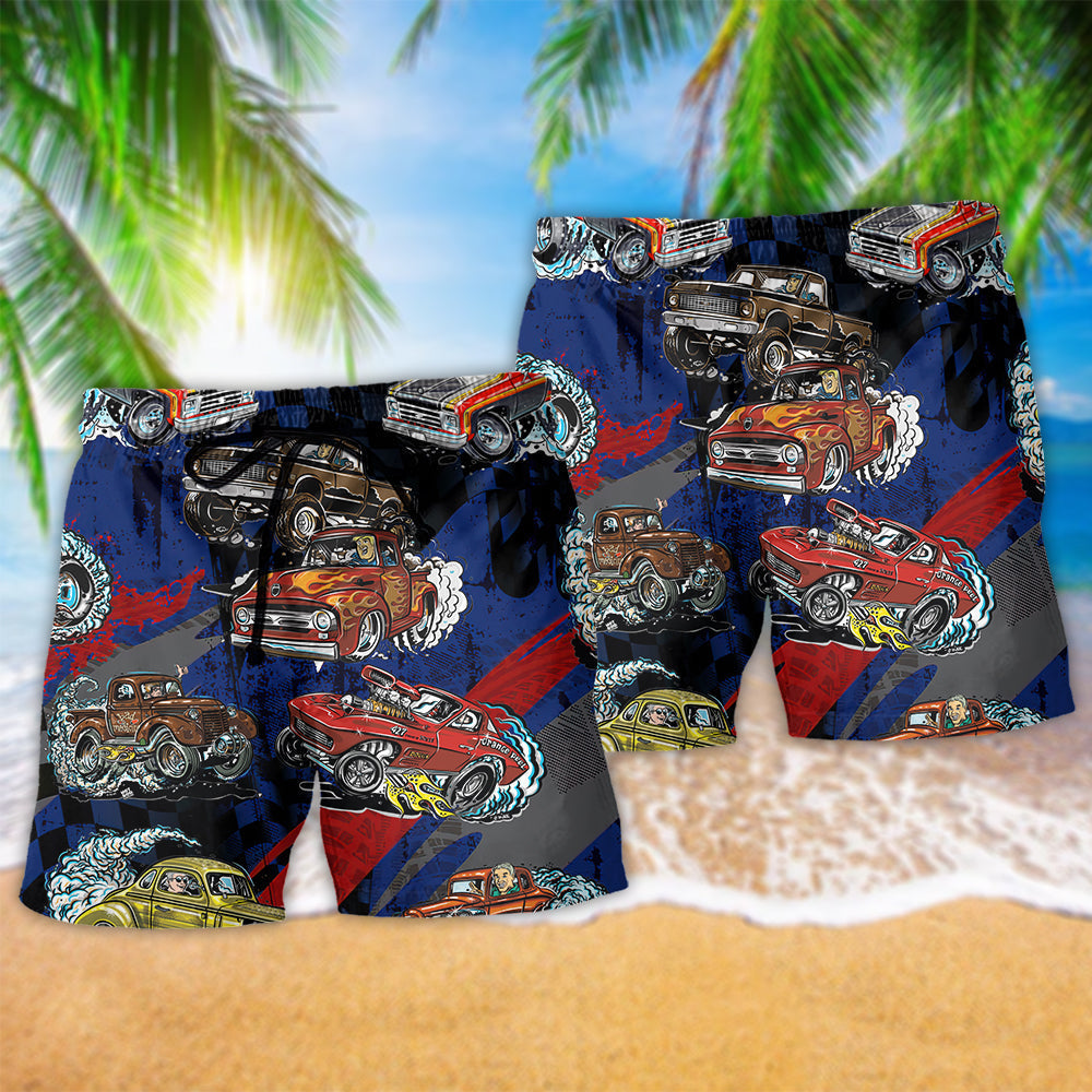 Off Road Racing Is My Life Art – Beach Short