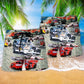 Car Racing Speed Cool Style - Beach Short