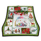 Colorful Easter Egg Pattern 50 x 60 Inch Flannel Blanket For Cozy Bedroom And Sofa Decor