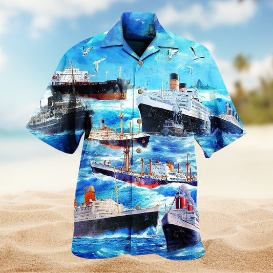 Cargo Ship Limited Edition – Hawaiian Shirt