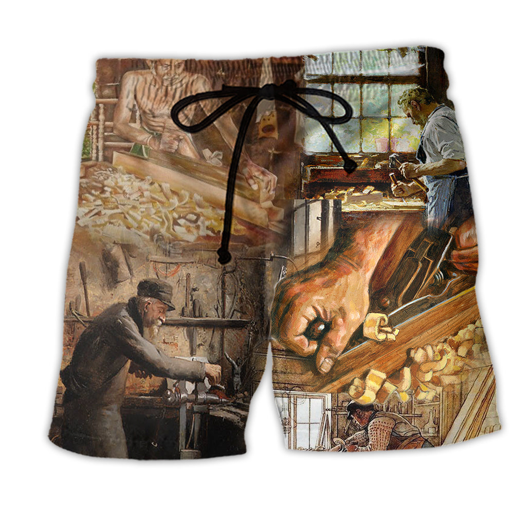 Carpenter Busy Work Tools – Beach Short