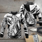 Carpenter Black White Hard Work - 3D Hoodie3