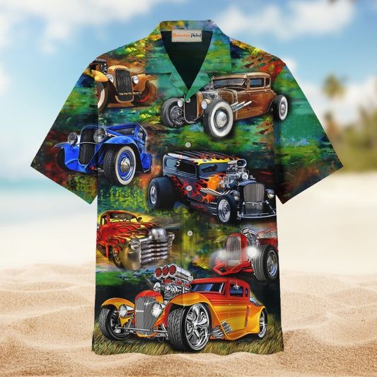 Cars Luxury Retro Limited Edition – Hawaiian Shirt