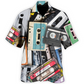 Cassette Tape Retro Music Lover - Hawaiian Shirt