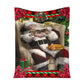 Cat All I Want For Christmas Is A Nap 50 x 60 Inch Flannel Blanket For Cozy Bedroom And Sofa Decor