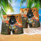 Cat Tarot Mystic Art – Beach Short