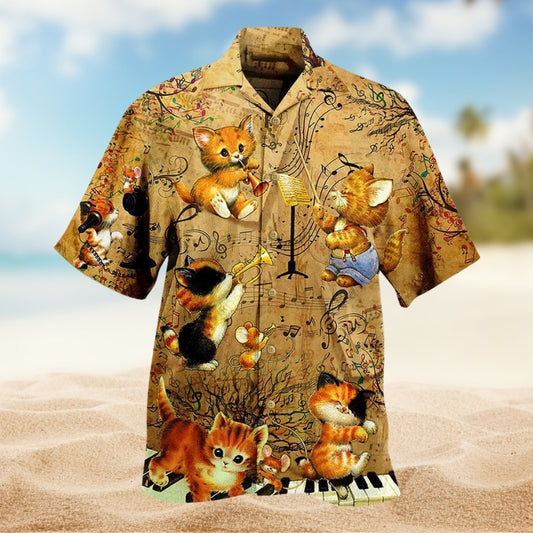 Cat Baby Love Music Limited Edition – Hawaiian Shirt