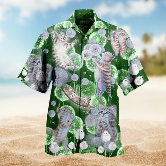 Cat Happiness Love Dream Limited Edition – Hawaiian Shirt