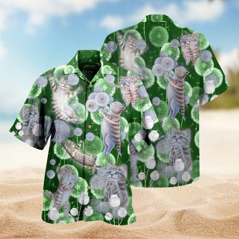 Cat Happiness Love Dream Limited Edition – Hawaiian Shirt